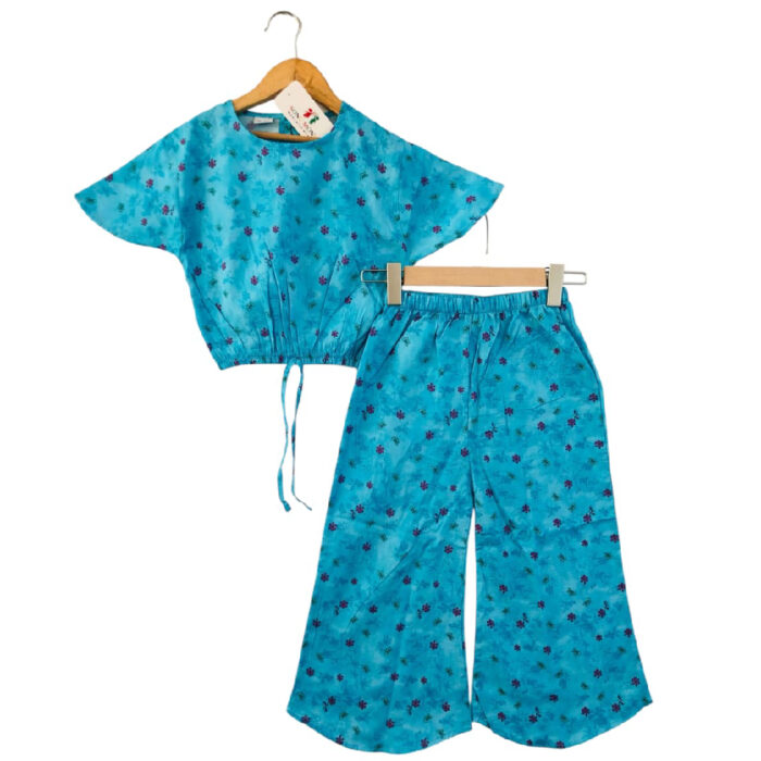 All over printed Sky-Blue Skate Fish