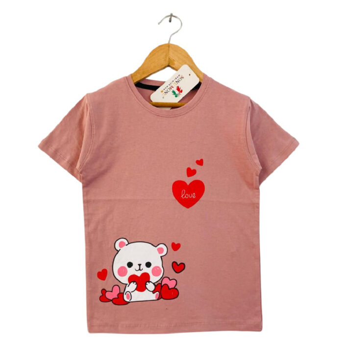 Bear Love Girls T-Shirt